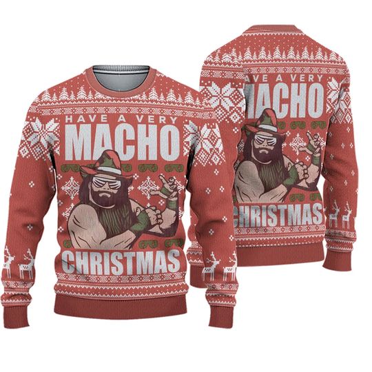 Discover Macho Man Randy Savage Ugly Sweater