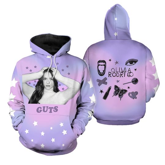Discover Olivia Rodrigo Merchandise Hoodie and T-Shirt