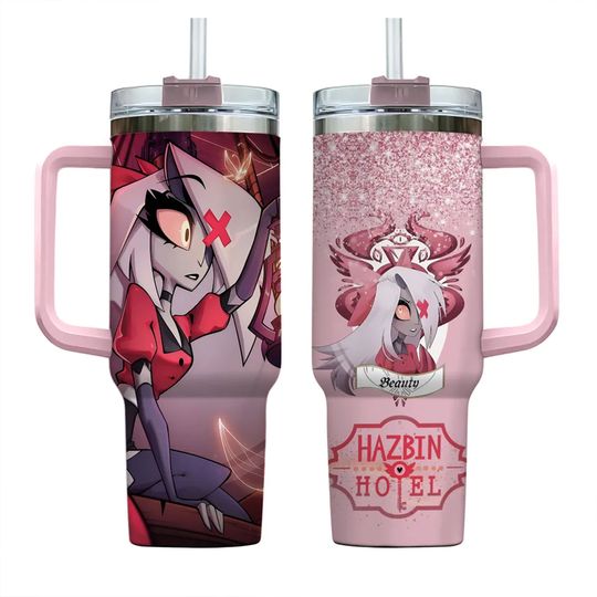 Discover Vaggie Hazbin 40oz Tumbler, Vaggie Tumbler, Hazbin Hotel 40oz Tumbler