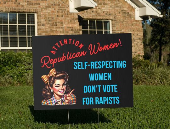 Discover Anti Trump Protest Yard Sign