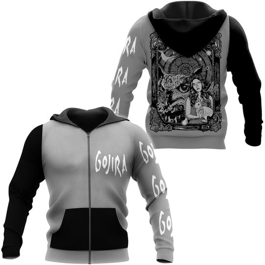 Discover Gojira Deathcore clothing 3D Hoodie