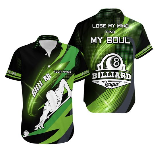 Discover Custom Billiard League Hawaiian Shirt, Billard Hawaii Shirt, Pool Player Shirt