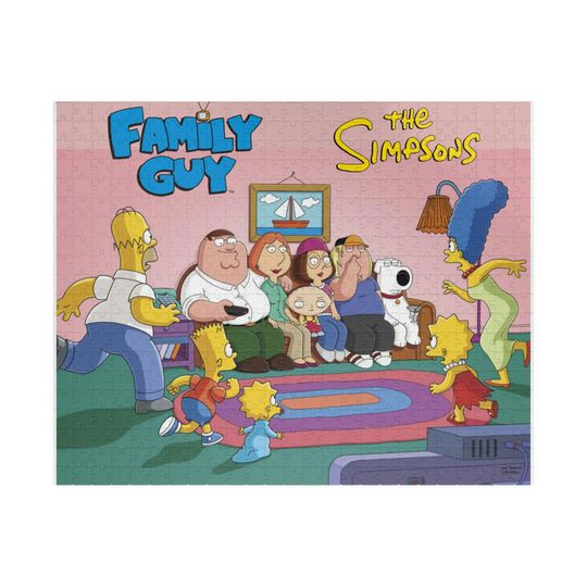 Discover Family Guys Meets the Simpsons Puzzle