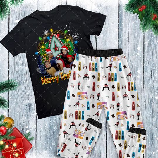 Discover startrek2020 Pajamas Set, Personalized Family Pajamas, Family Christmas Pajamas Set.