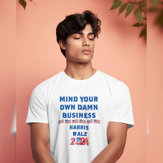 Discover Harris Walz 2024 Shirt, Kamala Harris Walz, Vote Blue Democrat