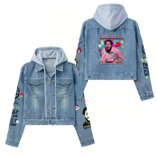Discover Post Malone Denim Jacket