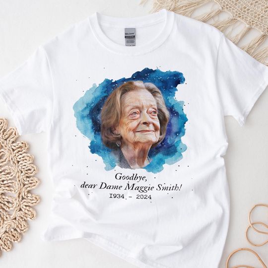 Discover Goodbye Maggie Smith Shirt ,Rest In Peace Maggie Smith RIP Shirt, Professor McGonagall Memorial T-Shirt