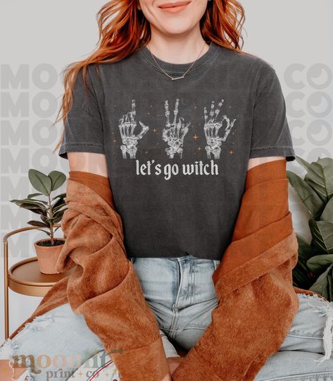 Discover Let's Go Witch Halloween Shirt