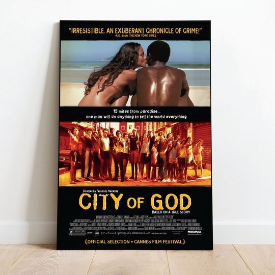 Discover City Of God Premium Matte Vertical Poster