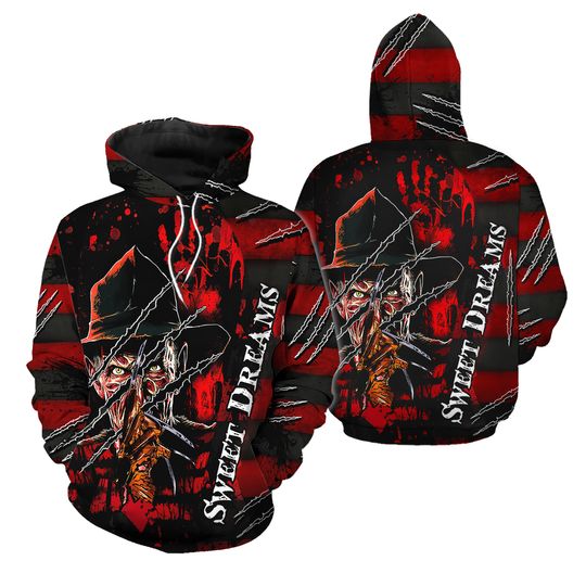 Discover Halloween Gifts, Freddy Krueger Hoodie And Leggings, Sweet Dreams Hoodie