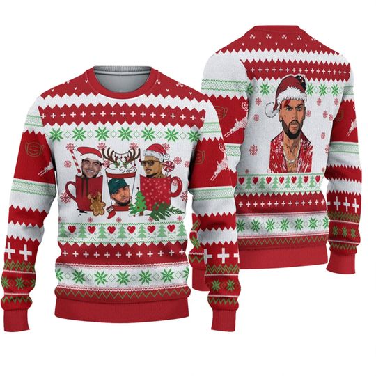 Discover Chris Brown Christmas Ugly Sweater