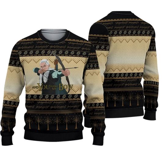 Discover Legolas The Elf LOTR Ugly Christmas Sweater