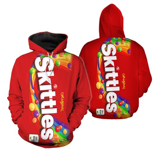 Discover Skittles Halloween Costume Hoodie Joggers Set