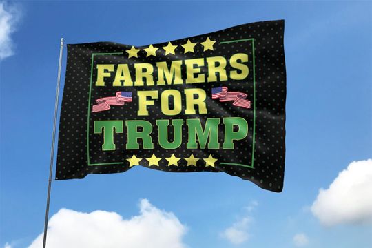 Discover Farmers For Trump House Flag, President Save America House Flag
