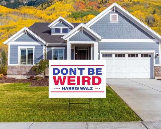 Discover Democrat Political Yard Sign, Kamala Harris Yard Sign
