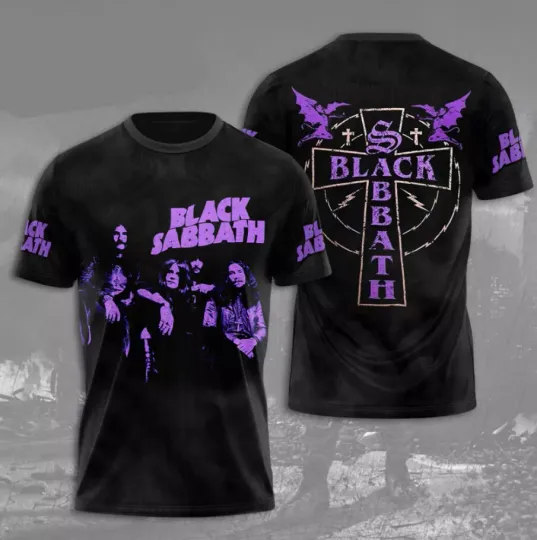 Discover Black Sabbath 3D All Over Print T-Shirt Music Band