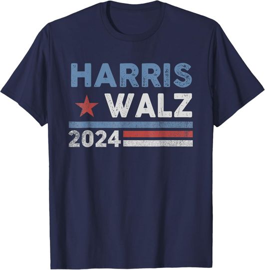 Discover Harris Waltz 2024 Election Kamala Harris Tim Waltz 2024 T-Shirt
