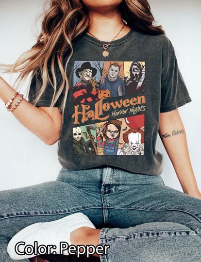 Discover Halloween Horror Movie Shirt