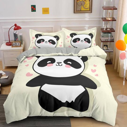 Discover Cute Panda Bedding Sets, Bedroom Decor