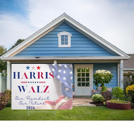 Discover Kamala Harris 2024 Supporter Yard Sign