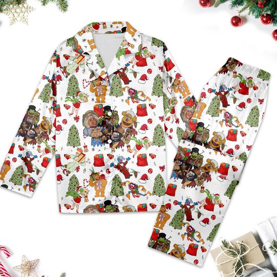 Discover The Muppet Christmas Carol Pajamas Set, Muppet Xmas Holiday Pajamas