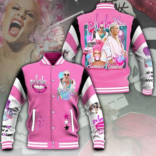 Discover Pink Singer Jacket, Summer Carnival 2024 Jacket