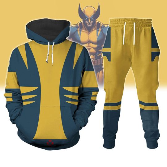 Discover Superhero Wolverine Hoodie, Wolverine Costume Hoodie