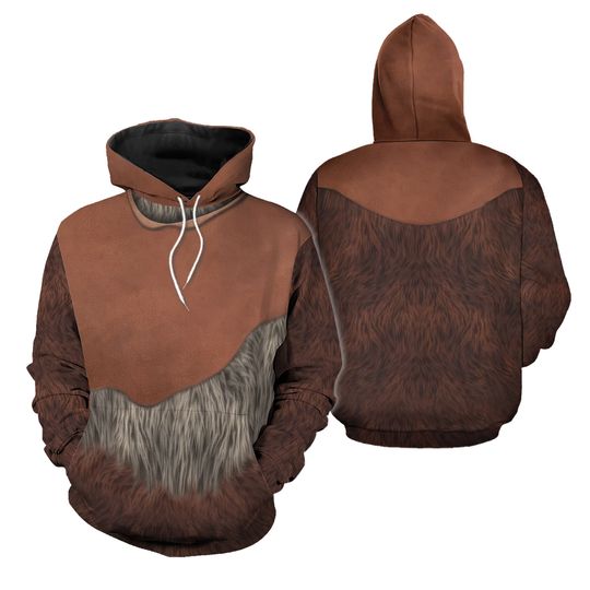 Discover Ewok 3D Halloween Costume Hoodie jogger sets