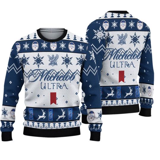 Discover Michelob Ultra Christmas Ugly Sweater