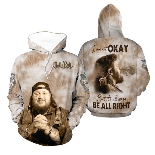 Discover Jelly Roll Hoodie from the Beautifully Broken Tour 2024