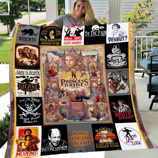 Discover The Princess Bride 80s Fleece Blanket