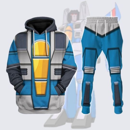 Discover Halloween Transformers Thundercracker Cosplay Hoodie/Joggers, Transformers