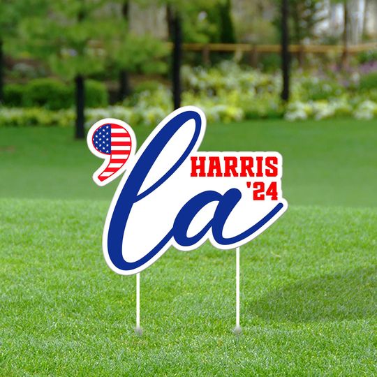 Discover Kamala Harris 2024 Yard Sign