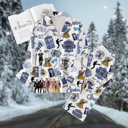 Discover Doctor Who Christmas Pajama Set