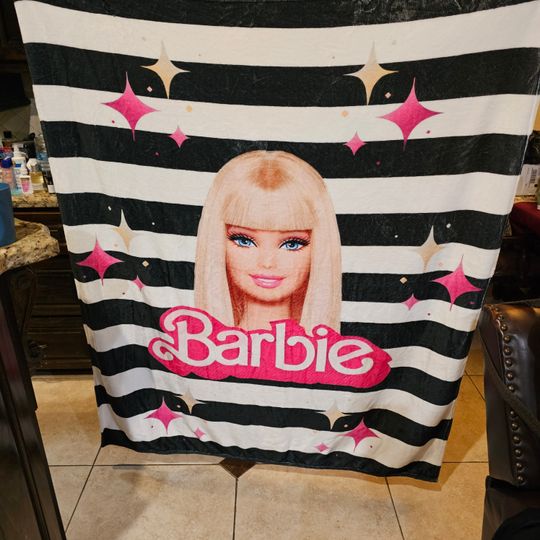 Discover Barbie unique super cute and chic blanket