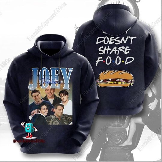 Discover Halloween Joey Tribbiani Friends Hoodies, Friends Sitcom Shirt