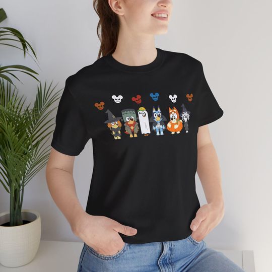 Discover BlueyDad and Friends Halloween Shirt