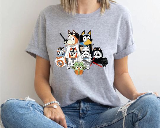 Discover BlueyDad Halloween T-shirt, The Nightmore Before BlueyDad Halloween T-shirt spooky season