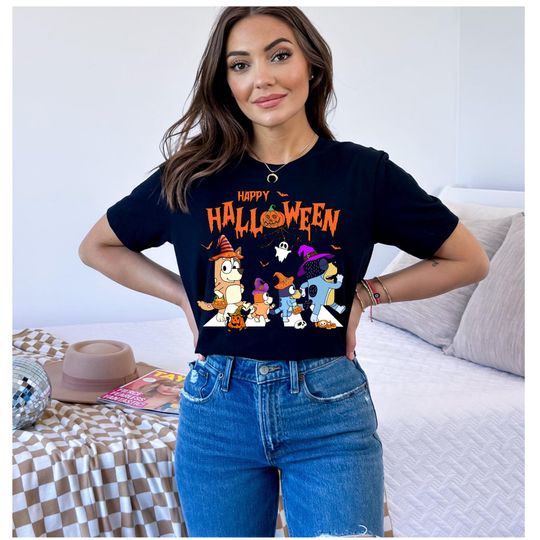 Discover BlueyDad Family Halloween Shirt