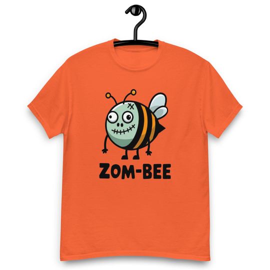 Discover Zom-bee Cute Halloween T-Shirt, Funny Zombie Bee Pun Shirt