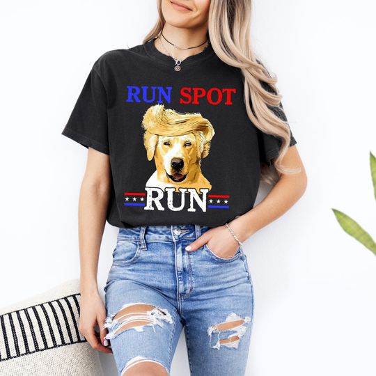 Discover Run Spot Run Debate Shirt, Presidential Debate 2024 TShirt