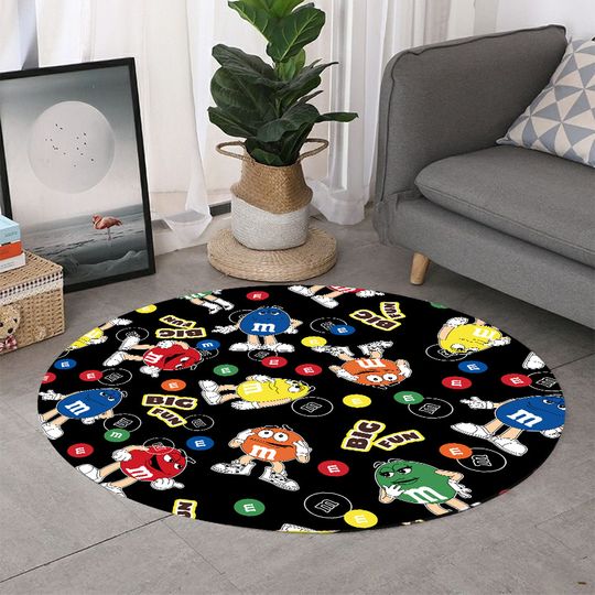 Discover M&Ms Candy Custom Floor Mat