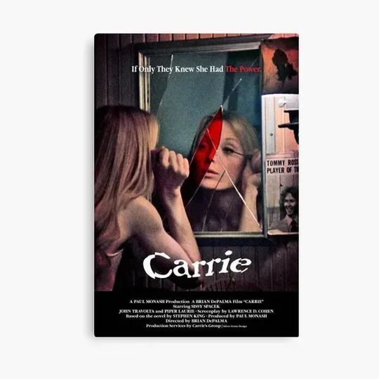 Discover Carrie 1976 Cult Style Canvas