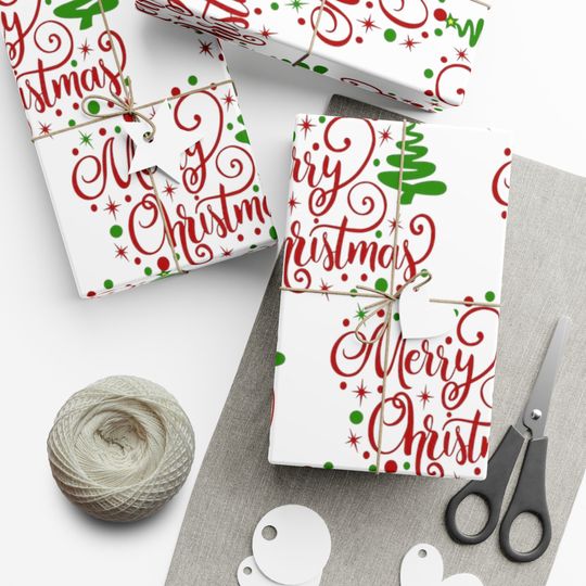 Discover Merry Christmas Wrapping Paper