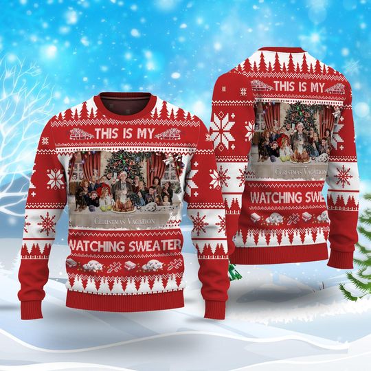Discover This is My Watching Christmas  Funny Ugly Sweater, Christmas Ugly Sweater