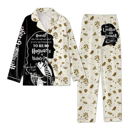 Discover Harry P Pajamas, Hermione Granger Pyjamas, Hogwarts House Pajamas, HP Pajamas