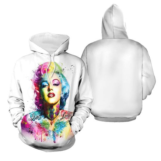 Discover Marilyn Monroe 3D Hoodie