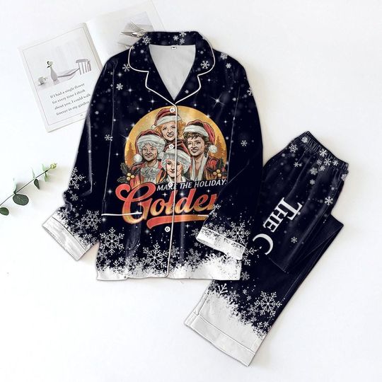 Discover Stay Golden Pajamas Pants Set