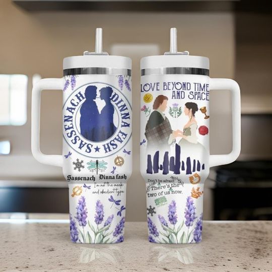 Discover Outlander 40oz Insulated Tumbler for Fans