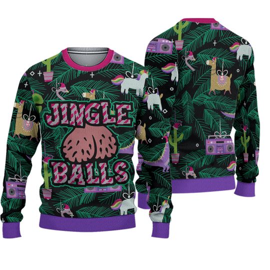 Discover Jingle Balls | Ugly Xmas Sweater Ugly Sweater Christmas Sweatshirt